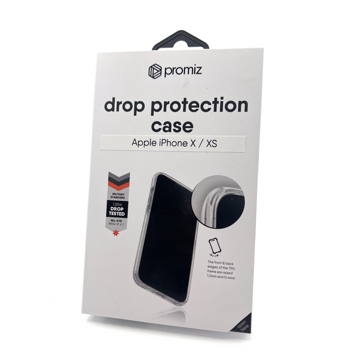 Drop Protection Case, Clear - Apple iPhone X/XS